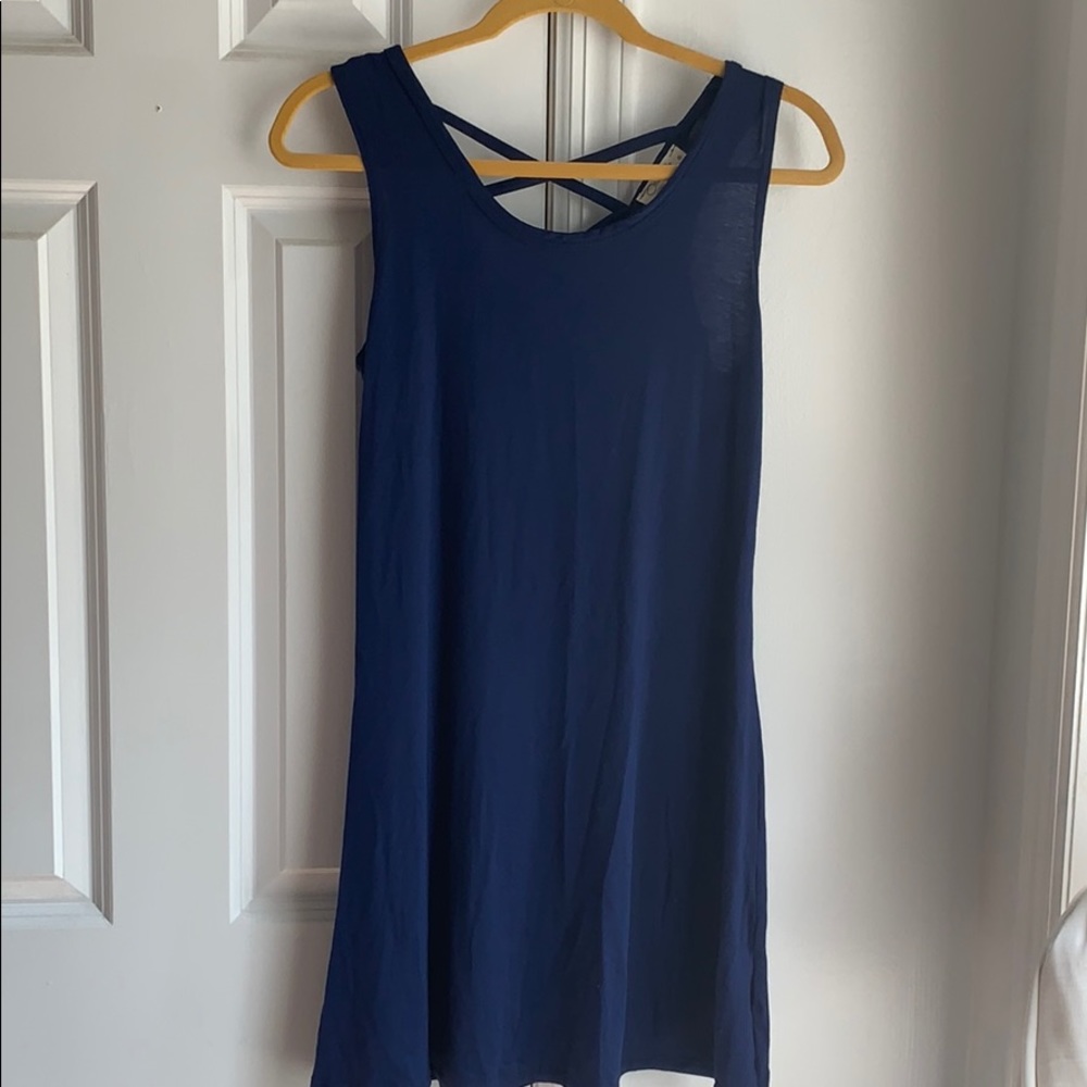 Olivia Rae Navy Shift Dress